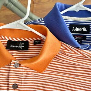 Ashworth golf polos size XL- lot of 2